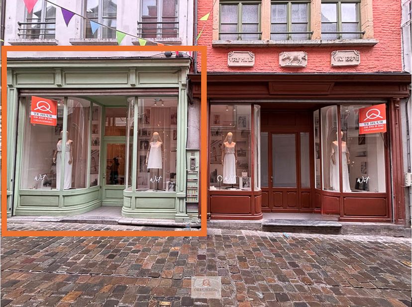 Dit&amp;nbsp; instapklare handelspand (linker gedeelte), gelegen in één van de charmantste straatjes van Gent en biedt veel zichtbaarheid en karakter.&amp;nbs