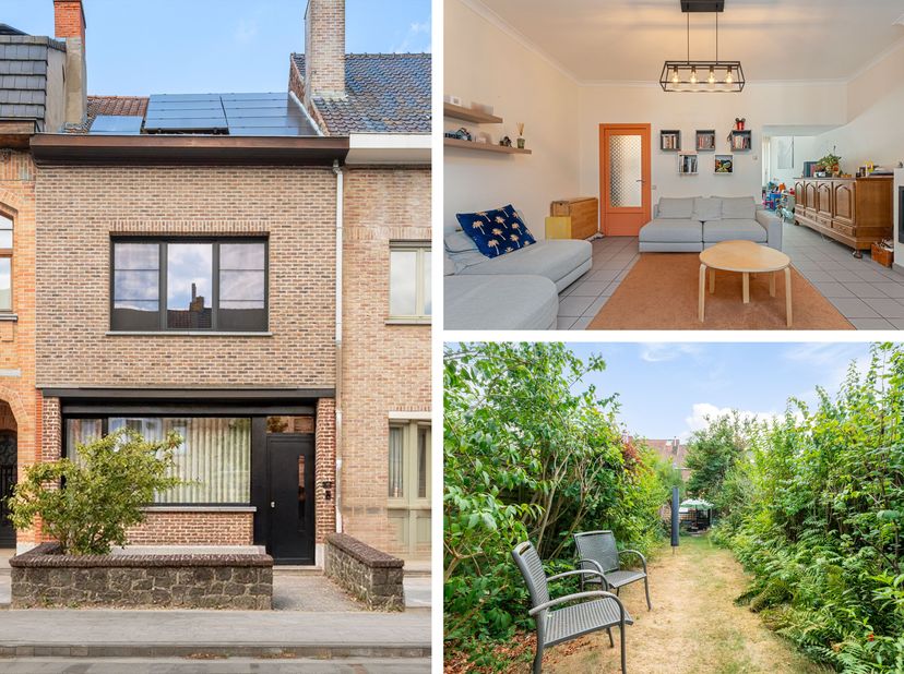 Deze charmante en instapklare woning met tuin wordt u te koop aangeboden in het hartje van Stasegem.<br />
We betreden deze woonst langs de hal met aa