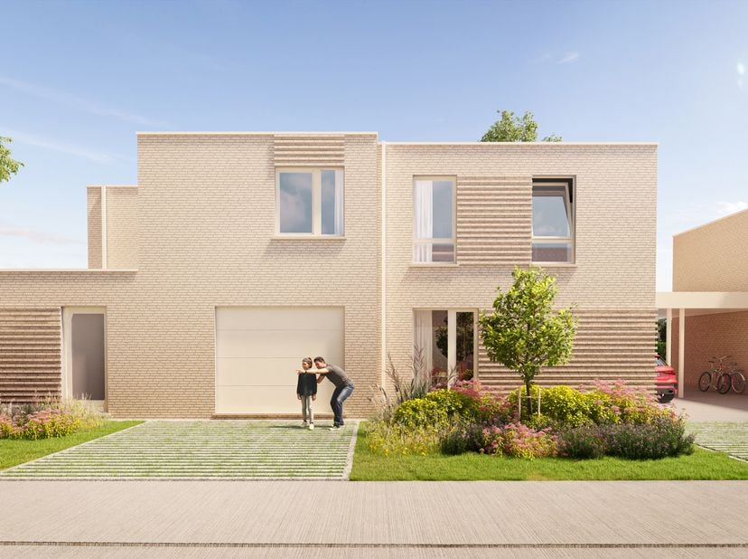 SITUATION et ENVIRONNEMENT<br />
Ce projet résidentiel de BegijnHof est situé à Astene, un village pittoresque.<br />
Ce nouveau quartier résidentiel