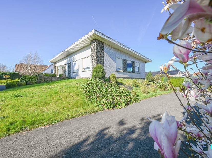 Te renoveren statige, gelijkvloerse villa met een bewoonbare oppervlakte volgens EPC-attest van 177m² (exclusief kelder van nog eens ca. 177m²)&amp;nbsp;o