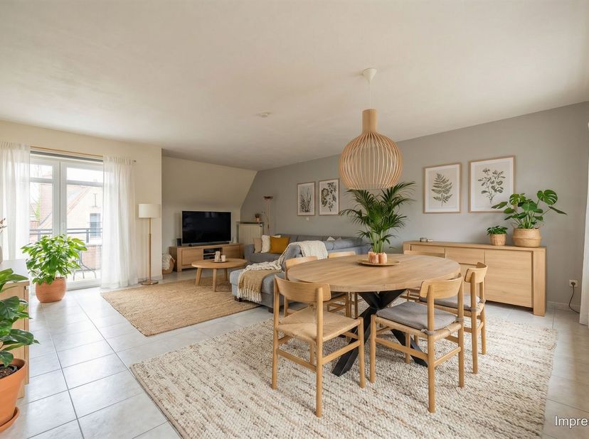 Dans la Dorpstraat, en plein centre d'Elversele, ce bel appartement est à vendre. La situation centrale avec de nombreux magasins, des installations s