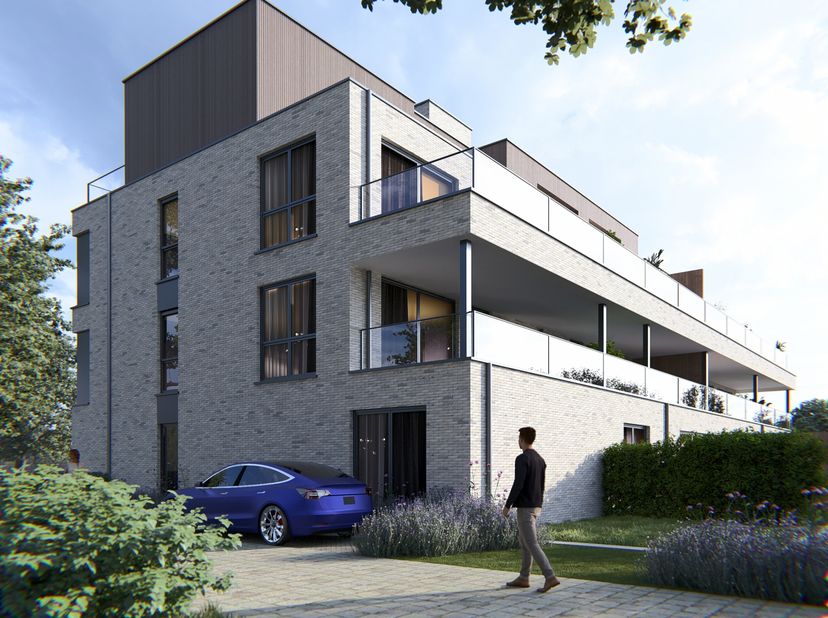 APPARTEMENT 1.1 IN RESIDENTIE LUMINA TE LEOPOLDSBURG.<br />
<br />
KENMERKEN:<br />
- Appartement 1ste verdieping<br />
- 2 Slaapkamers<br />
- Opperv
