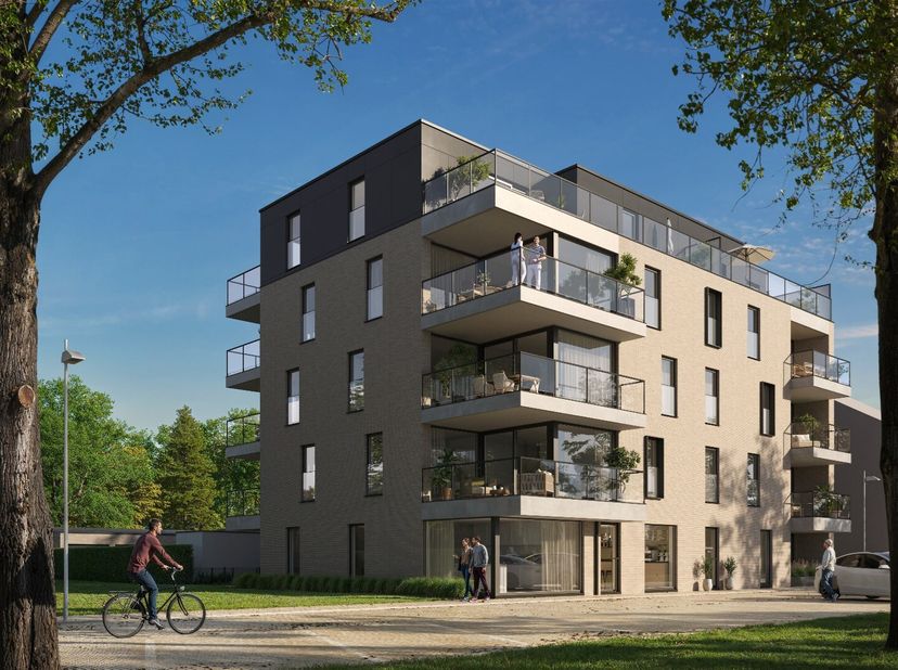 BEZOEKDAG 20/6/2026 van 13U30 tot 15U!<br />
Dit stijlvol project omvat nog 3 ruime appartementen met 2 slaapkamers. Ontworpen met oog voor licht, rui