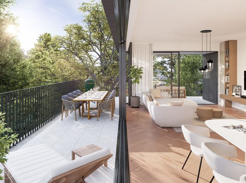 Welkom in het absolute kroonstuk van Residentie Bundswijk. Dit exclusieve penthouse beschikt over een indrukwekkende bewoonbare oppervlakte van maar l