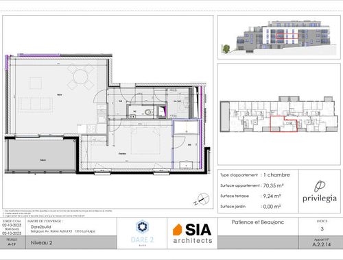                                         Appartement te koop in Glain, € 251.083
