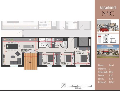                                         Appartement à vendre à Malmedy, € 401.000
