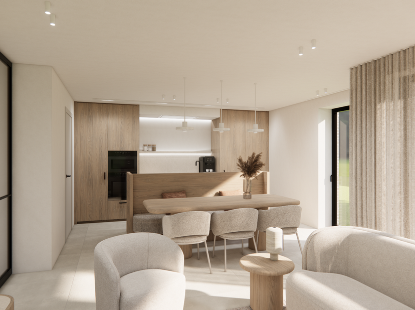Parkresidentie “Desschel” is een exclusief woonproject met 24 hedendaagse appartementen, harmonieus ingebed in een uitzonderlijke parkachtige omgeving