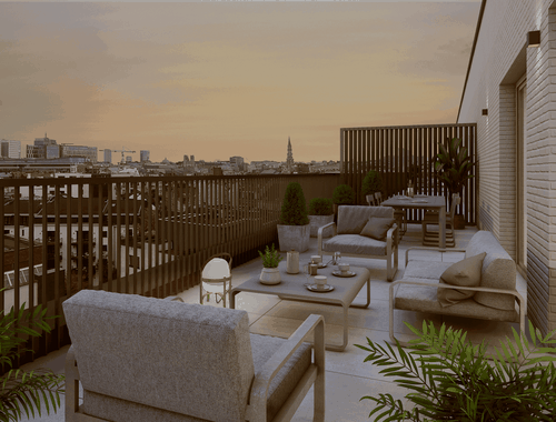                                         Penthouse à vendre à Bruxelles, € 775.000
