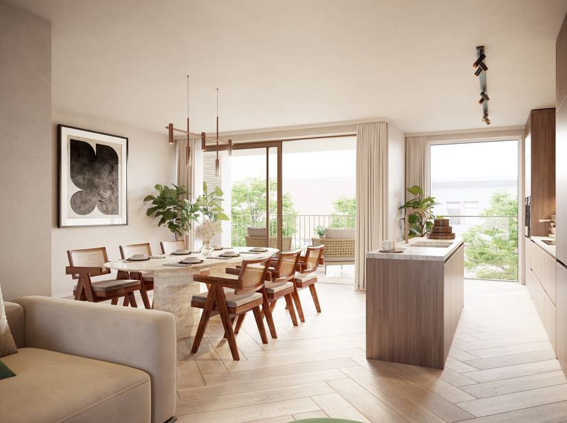 Exclusief 2-slaapkamerappartement in nieuwbouwresidentie met zuidgericht terras<br />
<br />
In een stijlvolle en kleinschalige nieuwbouwresidentie