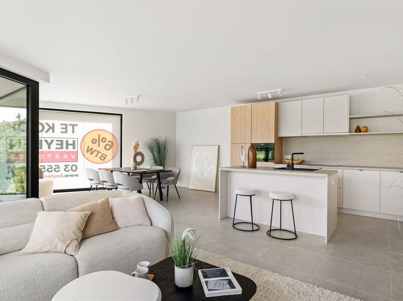 Residentie Two Wheelers est un projet de construction neuve comprenant 9 appartements élégants à l'angle de Bredabaan et Borrekenslei, dans le coeur a