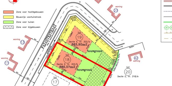 Terrain à vendre à Fazantestraat 38, 2275 Lille