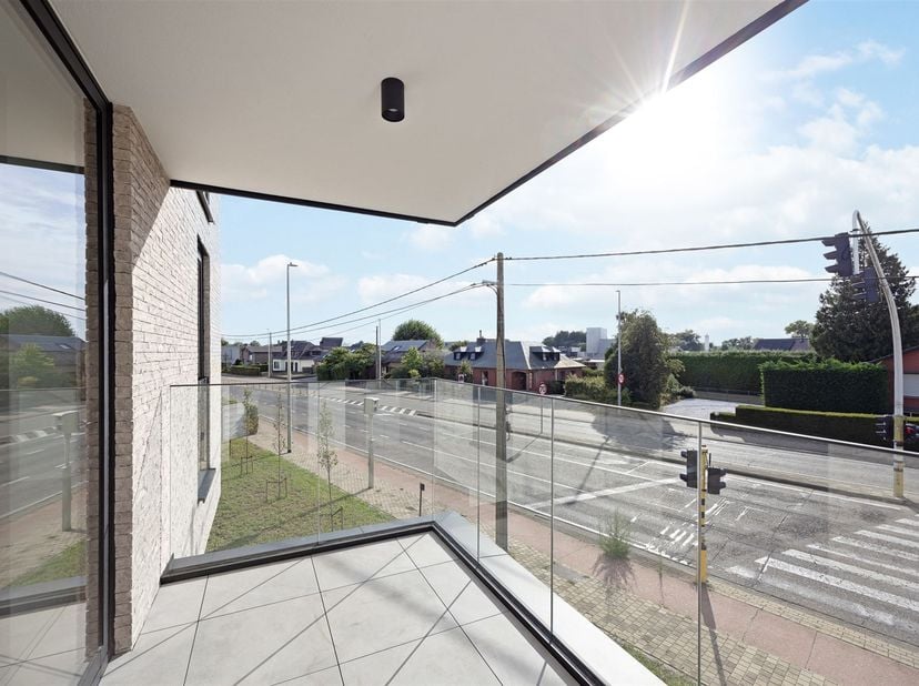 Nieuwbouw appartement van 113m² met 2 slaapkamers en terrassen met mogelijkheid tot aankoop 6% BTW!<br />
Met een bewoonbare oppervlakte van ca. 113 m