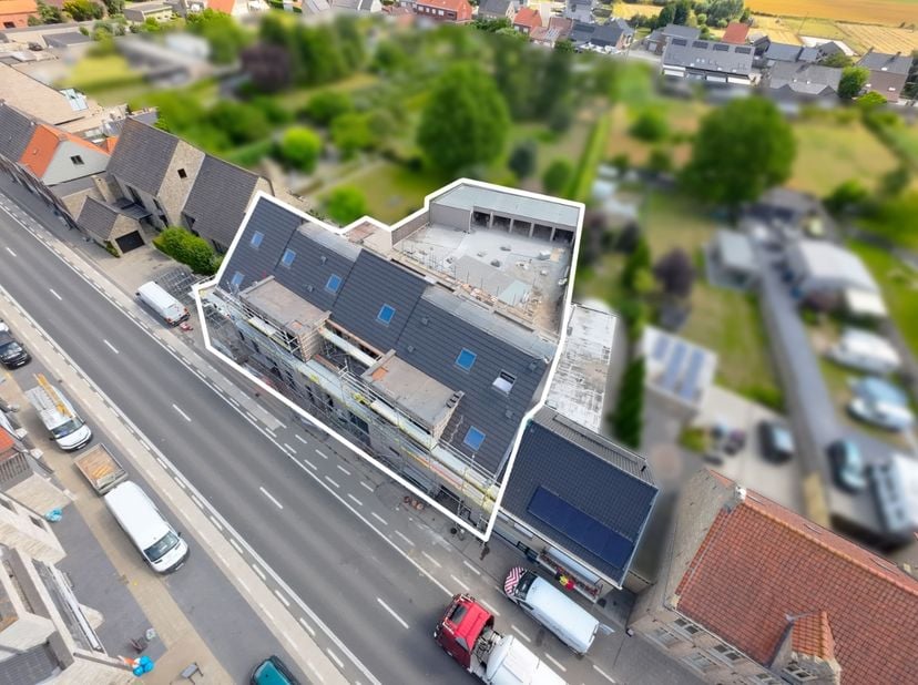 Residentie&amp;nbsp;'Jagershof', verwijzend naar de vroegere Feestzaal gelegen langs de Woumenweg (invalsweg Ieper-Diksmuide), is een unicum voor Diksmuid