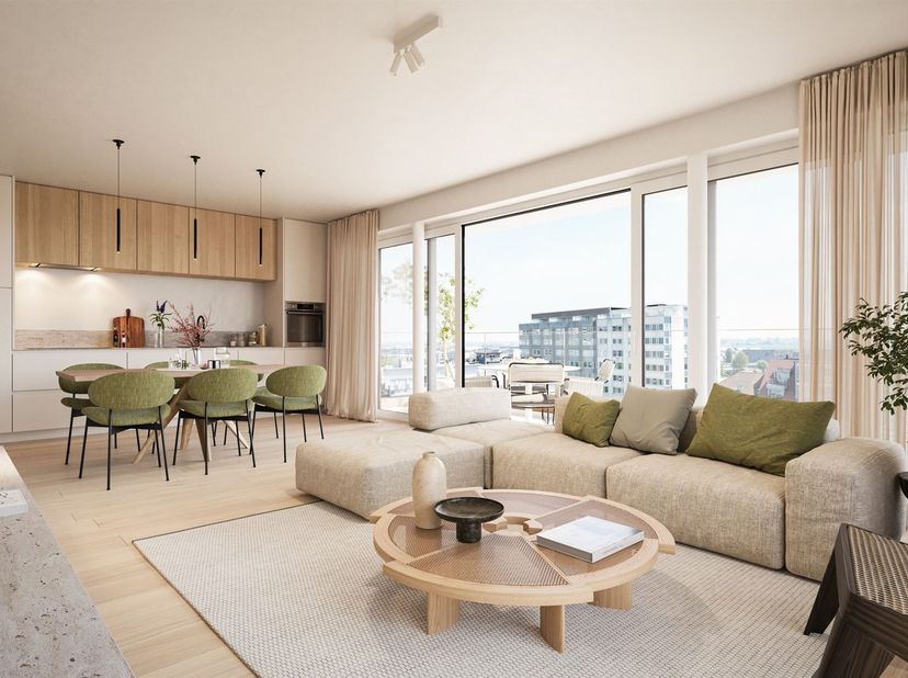 Te koop: Exclusief appartement met ruime terrassen in Residentie Mystic<br />
<br />
. Ontdek dit prachtige dakappartement op de zesde verdieping van