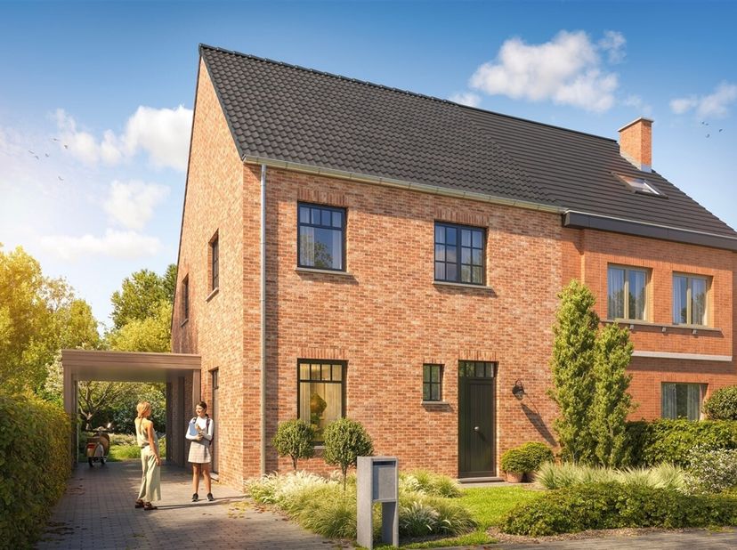Deze energiezuinige halfopen nieuwbouwwoning in het rustige en aangename Wetteren Overbeke, is ideaal gelegen. Dankzij de vlotte verbinding ben je bov