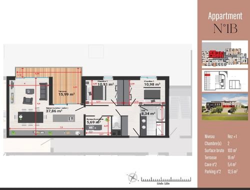                                         Appartement à vendre à Malmedy, € 365.000
