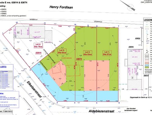                                         Terrain à vendre à Genk, € 135.000
