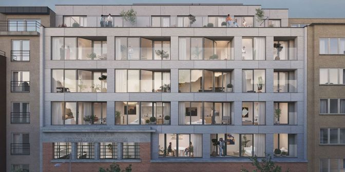 Appartement te koop in Avenue du Cimetière de Bruxelles 114-124 bus 03.02, 1140 Evere