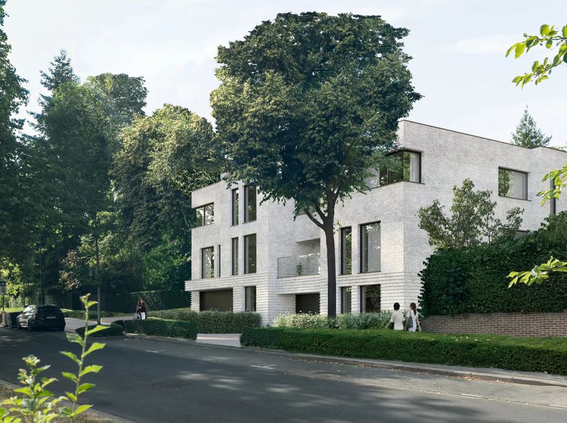 Ideaal gelegen te Woluwe-Saint-Pierre, in het hart van de zeer gewilde wijk Chant dOiseau, staat deze prachtige nieuwe passieve woning met drie gevels