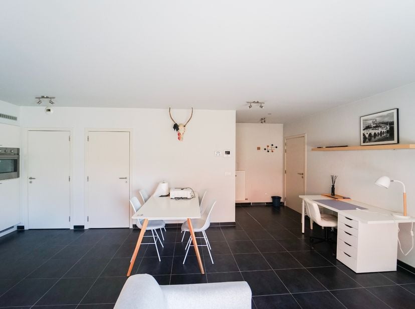 Deze ruime studio is gelegen op het gelijkvloers van de residentie Ter Platen,&amp;nbsp; op een centrale en vlot bereikbare locatie vlakbij Kinepolis Gent