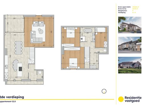                                         Appartement te koop in Oudenburg, € 364.500
