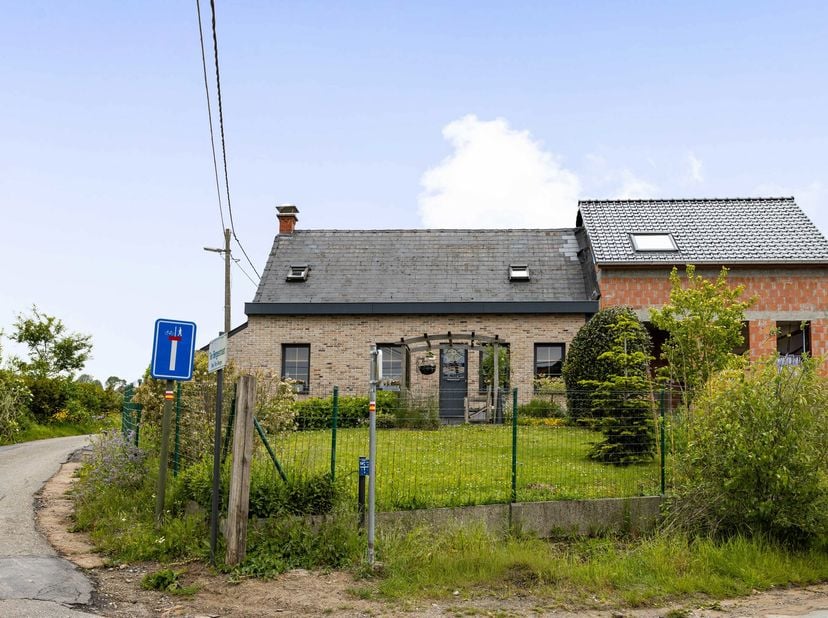 Deze verrassend ruime woning onderging rond 2010 een grondige renovatie waarbij onder meer een moderne uitbouw en veranda werden toegevoegd. Dankzij d