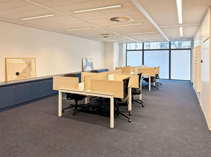 Werk binnen een levendige community van professionals in onze gemeenschappelijke kantoorruimte. Onze coworkingruimtes zijn ontworpen met het oog op sa
