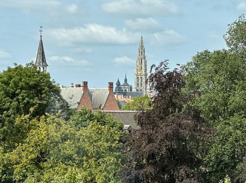 Prachtig appartement met open zicht op centrale toplocatie in de stad! 100% instapklaar: volledig geschilderd, moderne keuken en badkamer, 2 slaapkame