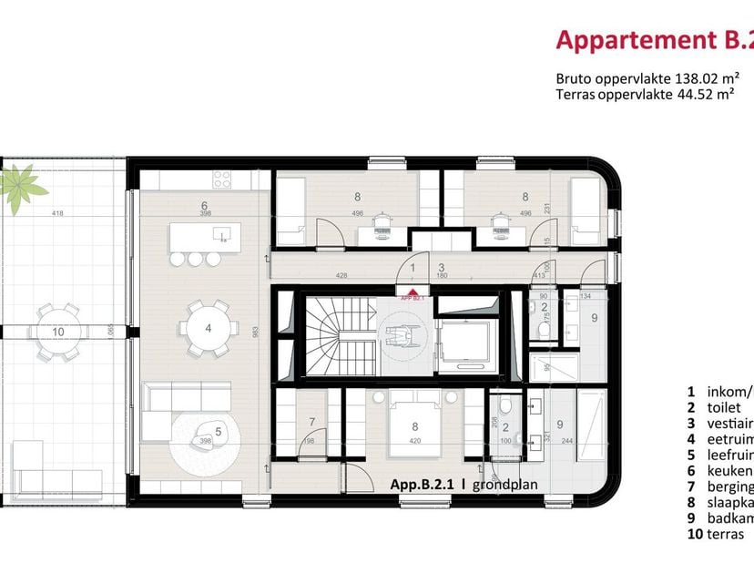 Appartement à vendre à Bert Leysenlaan 21,
                    2490 Balen