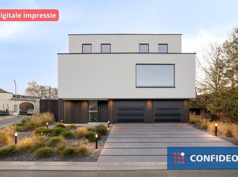 Welkom in deze moderne open bebouwing, prachtig gelegen langs de Looikensweg op een perceel van 10a 58ca. Met een netto bewoonbare oppervlakte van maa