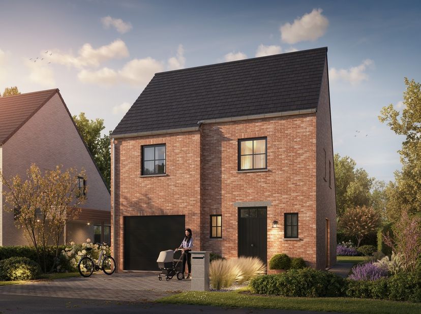 Op een steenworp van het centrum van Wingene ontwikkelt Hectaar een alleenstaande nieuwbouwwoning.&amp;nbsp;De woning is uitgerust met een lucht-water war