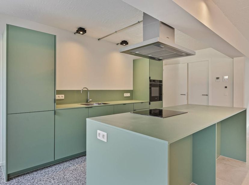 Welkom in dit stijlvolle en ruime appartement van maar liefst 158 m², gelegen op een toplocatie in het bruisende centrum van Hasselt, vlak aan de Klei