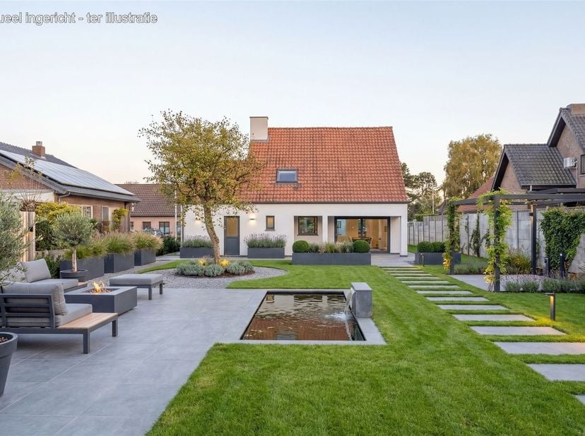 DRIEHOEK 73 - LOMMEL<br />
<br />
Gerenoveerd vrijstaand landhuis op een ruim perceel van 1.221 m²<br />
<br />
Deze volledig gerenoveerde en instapkl