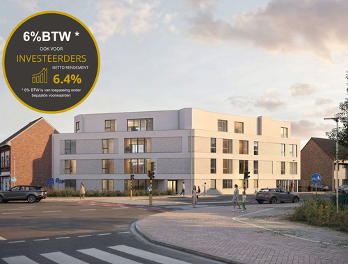                                         Gelijkvloers app. te koop in Nossegem, € 349.000
