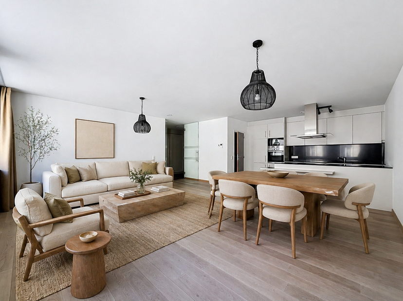 À proximité immédiate du Mont des Arts et de la Gare Centrale, cet appartement entièrement rénové en 2019 bénéficie d’un emplacement particulièrement