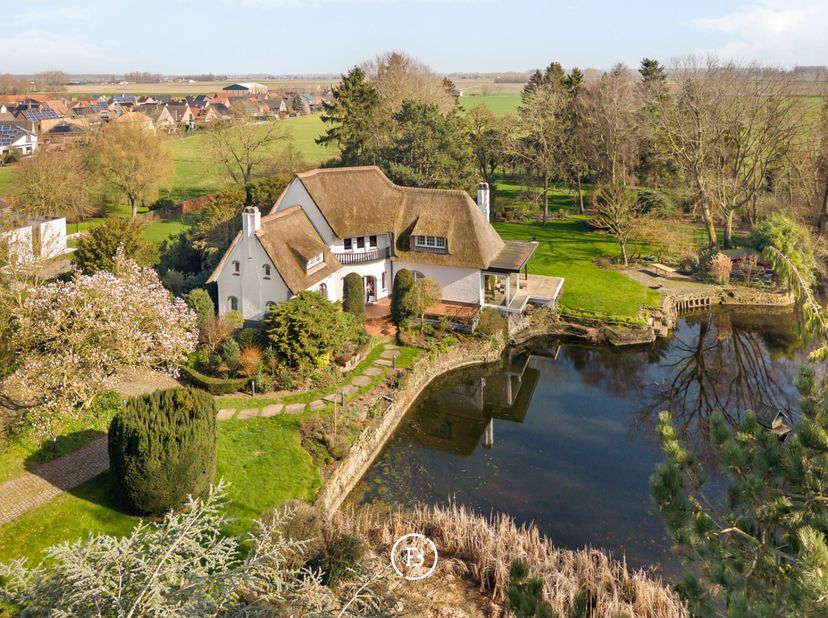 Au milieu d'un domaine de près de 10 000 m², caché de la route, nous trouvons ce magnifique manoir qui vient de subir une rénovation complète. Un imme