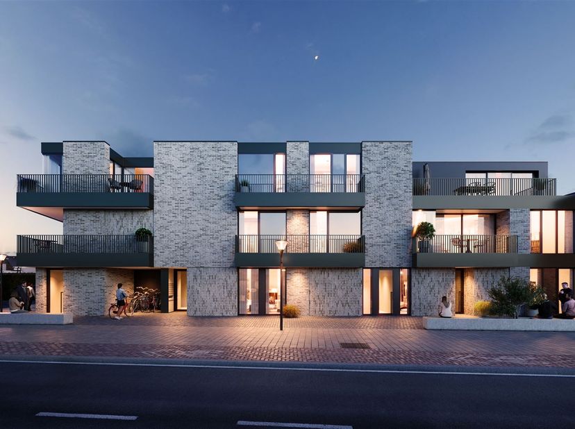 'PAULA’ bied je de keuze uit 12 hedendaagse, stijlvolle appartementen met 1, 2 en 3 slaapkamers met elk een privatief terras en/of tuin en dit in cent