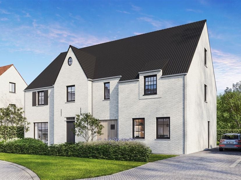 Halfopen energieneutrale parkvilla (207m²) op knap perceel van 3a91ca<br />
- Prijzen vanaf €495.000 (excl. kosten) -<br />
Discreet gelegen achter de