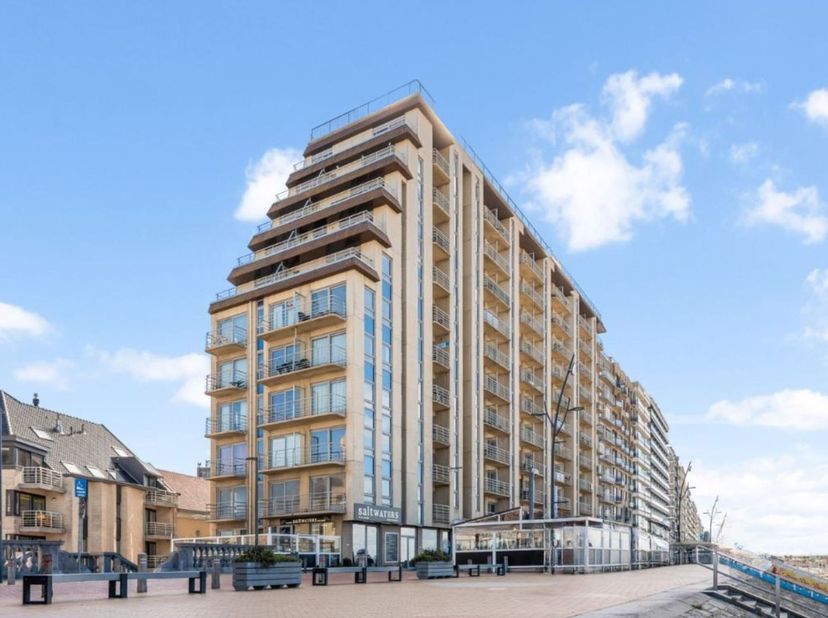 Deze ingerichte en instpaklare studio geniet van een topligging op de Zeedijk van Blankenberge, op wandelafstand van het centrum, winkels en openbaar