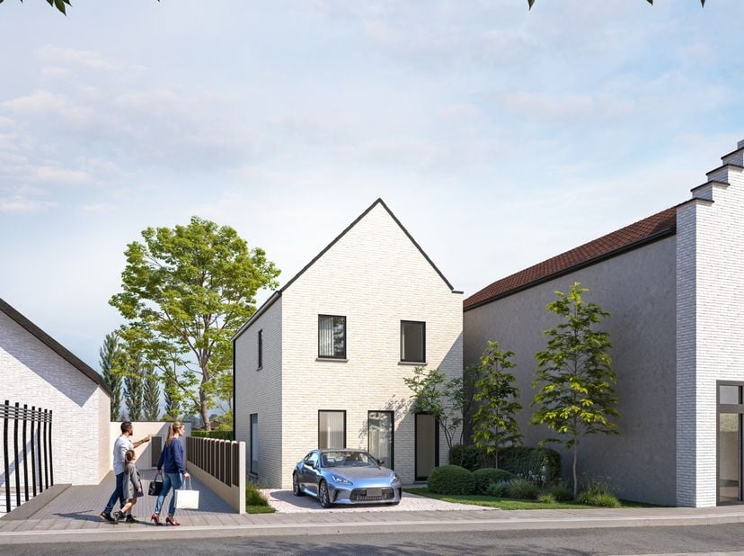 Prachtige nieuw te bouwen woning, gelegen in het rustige Snaaskerke (Gistel), met een uniek zicht op het kanaal.<br />
<br />
De woning beschikt op he