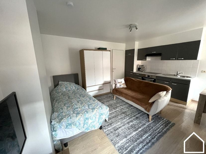 Deze charmante, volledig gemeubelde studio ligt op wandelafstand van het centrum en combineert comfort met een praktische indeling.<br />
<br />
De ge