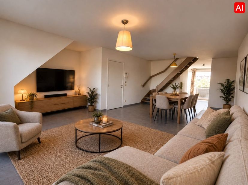 Appartement te huur in Markegemstraat 147,
                    8720 Wakken