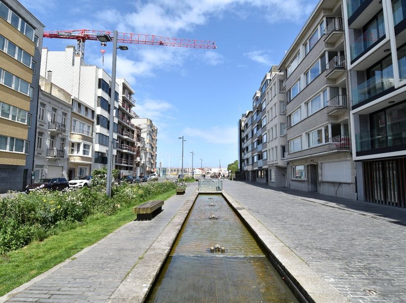 Dit energiezuinige appartement in residentie Monique (bouwjaar 2014) is ideaal gelegen op wandelafstand van de zee en dijk in Oostende.<br />
Deze kle