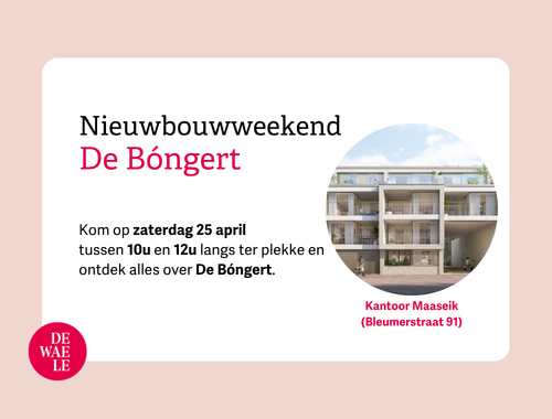                                         Dakappartement te koop in Maaseik, € 345.000
