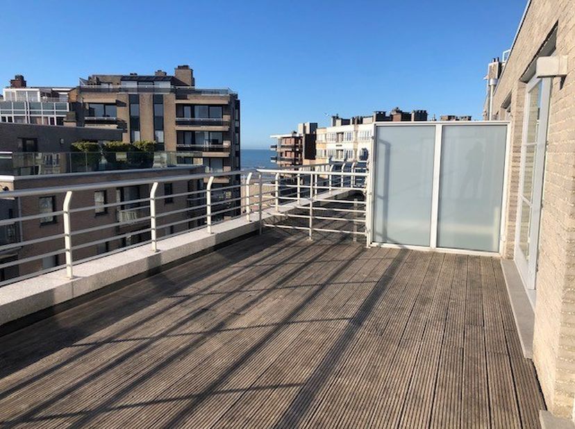 Prachtig, modern dakappartement met 1 slaapkamer op 50 meter van de zeedijk.  Deze penthouse ligt op de 4de verdieping.<br />
indeling: Twee ruime ter