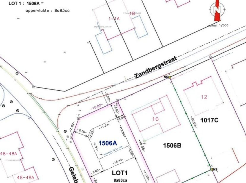 RUIM PERCEEL BOUWGROND TE PAAL - <br />
<br />
Prachtig gelegen bouwgrond voor open bebouwing op een perceel van 883 m², gelegen aan de Zandbergstraat