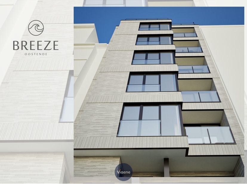 Nieuwbouwproject met 6 appartementen in het hart van Oostende - kleinschalig en elegant woonproject met zijdelings zeezicht - vergund en volledig gebo
