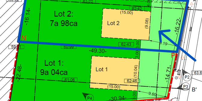 Terrain à vendre à 1547 Biévène