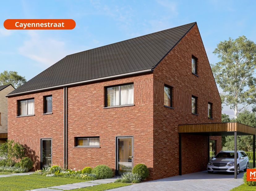 Nieuwbouwproject Langemark<br />
<br />
In de rustige Cayennestraat, nabij het centrum van Langemark en alle voorzieningen, realiseert men binnenkort