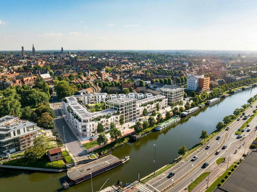 Appartement te koop in Kolenkaai 37,
                    8000 Brugge